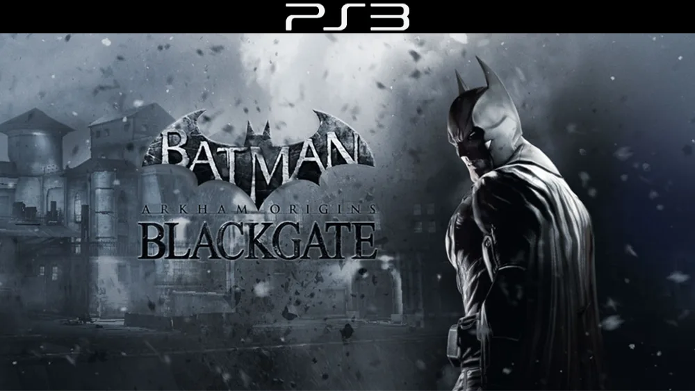 Batman Arkham Origins Blackgate PS3 PKG & ISO