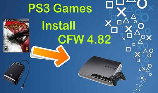 Install PS3 Games on CFW 4.82