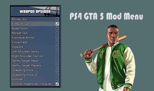 PS4 GTA 5 Mod Menu - GTA 5 Mod Menu PayLoad (Trainer + Lamance)
