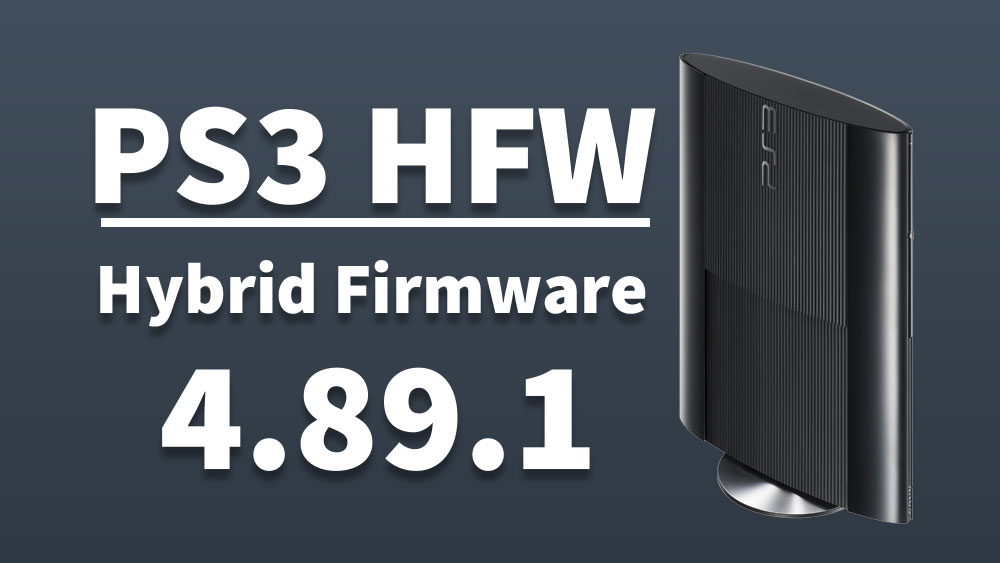 PS3HEN - How to install HEN 3.1.0 on HFW 4.89.1 including multiman