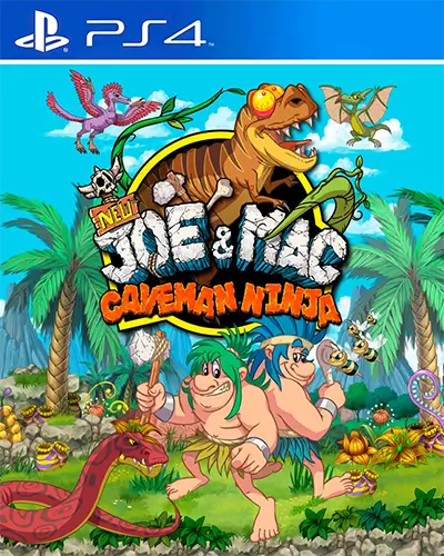 New Joe & Mac Caveman Ninja PS4 PKG