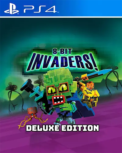 8-Bit Invaders PS4 PKG