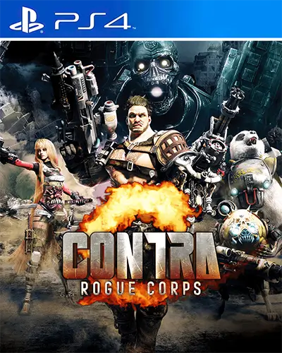 CONTRA ROGUE CORPS PS4 PKG