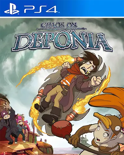 Chaos on Deponia PS4 PKG