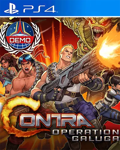 Contra Operation Galuga PS4 PKG