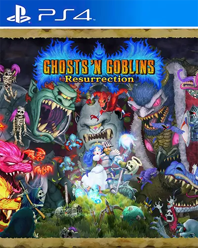 Ghosts n Goblins Resurrection PS4 PKG