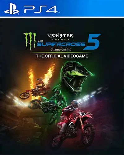 Monster Energy Supercross - The Official Videogame 5 PS4 PKG