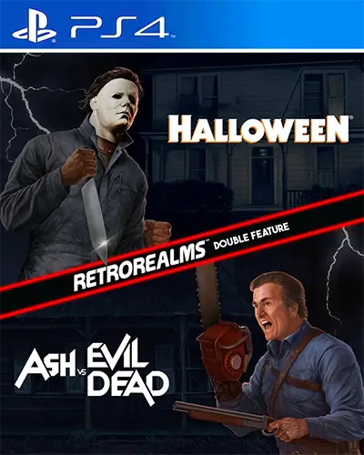 RetroRealms Double Feature Halloween and Ash vs Evil Dead Day One Edition PS4 PKG