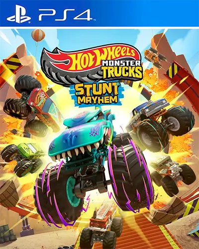 Hot Wheels Monster Trucks Stunt Mayhem PS4 PKG