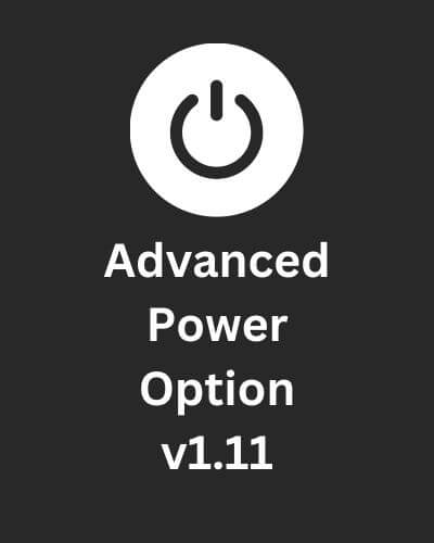 Advanced Power Option V1.11