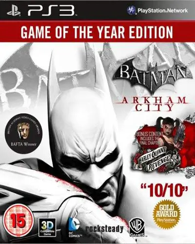 Batman Arkham City Game of the Year Edition PS3
