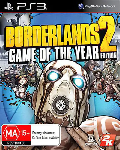 Borderlands 2 Game of The Year Edition PS3