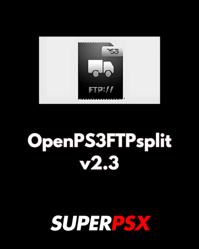 OpenPS3FTPsplit
