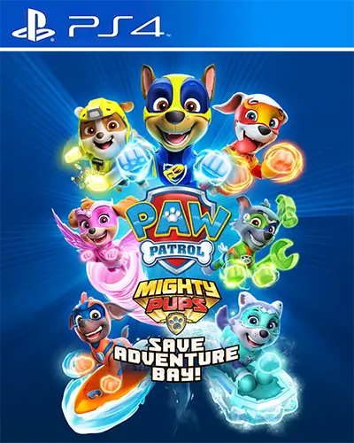 PAW Patrol Mighty Pups Save Adventure Bay PS4 PKG