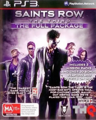 Saints Row The Third PS3