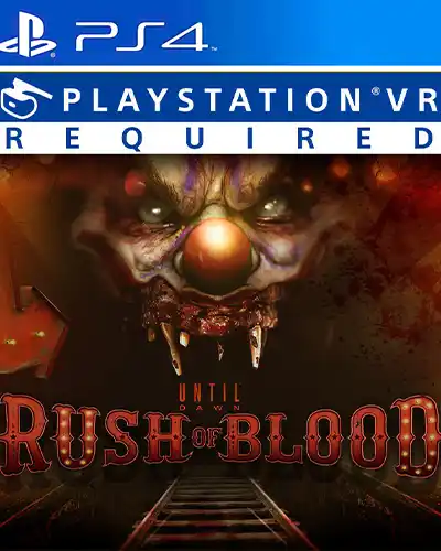 Until Dawn Rush of Blood VR PS4 PKG