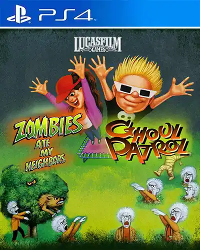 Zombies Ate My Neighbors and Ghoul Patrol PS4 PKG