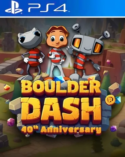 Boulder Dash 40th Anniversary PS4 PKG